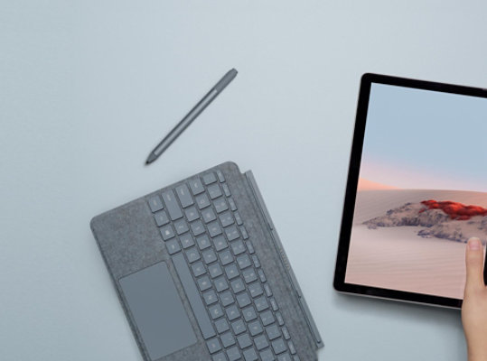 Microsoft Surface Go 2 and Microsoft Surface Book 3